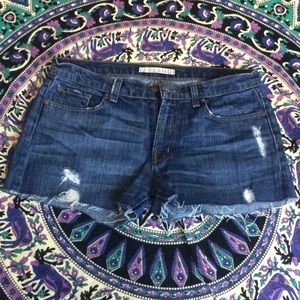 J Brand sz 28 Camille Distressed Jean Shorts